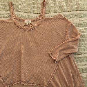 Anthropologie thin sweater top